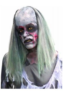 Forum Novelties Zombie Grave Robber Wig Partially Bald with Long Gray