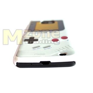 White Game Boy Hard Case Cover for Samsung i9100 Galaxy s II S2