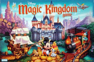 NEW DISNEY MAGIC KINGDOM BOARD GAME HASBRO MICKEY MOUSE PARTY KIDS