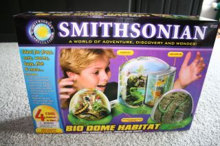NEW  SMITHSONIAN BIO DOME HABITAT FOR FROGS TRIOPS BUGS ANTS