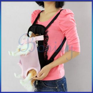 Nylon Pet Puppy Dog Carrier Backpack Front Net Bag Tote Carrier Any