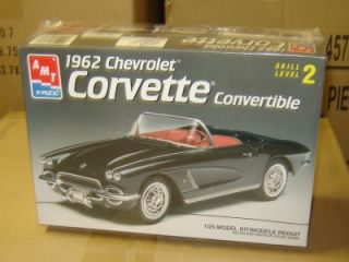  1962 Corvette Convertible gms Customs Hobby Collection Kit 1 25