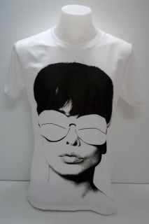 Audrey Hepburn New Wave 80s Punk Rock T Shirt L
