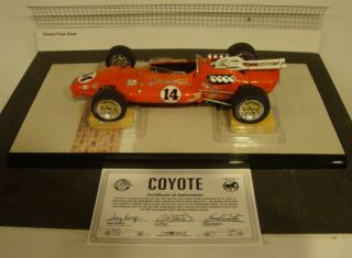 14 A J Foyt Sheraton Thompson Coyote 1967 Indianapolis 500 Winner