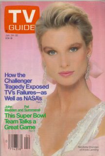  TV Guide January 24 1987 Nicollette Sheridan NY EDT