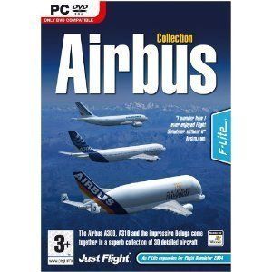 Airbus Collection 2004 FSX PC DVD for Windows PC 100 Brand New