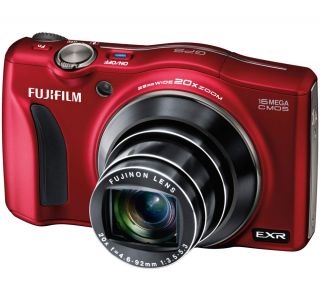 Fuji FinePix F770EXR Red 16 Megapixel Digital Camera 074101012958