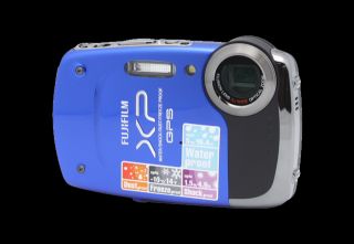 Fujifilm FinePix XP30 14 Megapixel GPS 720P Digital Camera Blue New