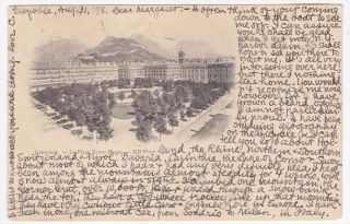 France Grenoble La Place Victor Hugo 1898 Postcard