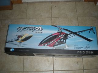 RC Helicopter Thunder Tiger Raptor G4 Gas or Electric