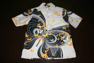 Vintage 1970s Fumi’s Hawaiian Wide Collar Aloha Beautiful