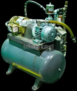 Gast Vacuum Pump Compressor Combination Unit 2565 V2A