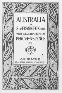 Australia Sydney Heads Liner Old Vintage Print 1927