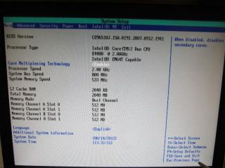 Gateway E 4620D Desktop PC Intel Core 2 Duo 2 0GHz 2GB RAM 80GB Hard