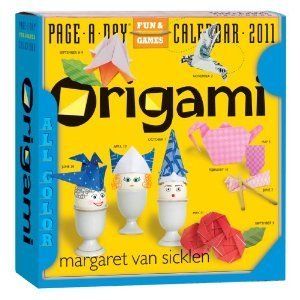 Origami 2012 Calendar Page A Day Fun Games Desk Plus 2011 Each Brand