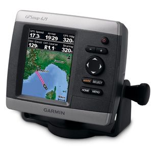 Garmin GPSMAP 421 GPS Receiver Marine Chartplotter Navigator