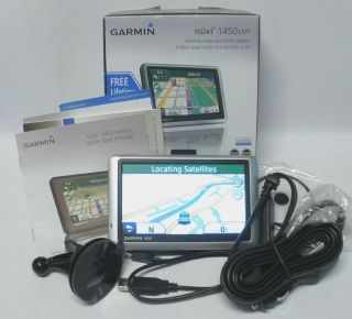 Garmin Nuvi 1450 LMT Auto Car In Dash 5 inch GPS Navigation Receiver