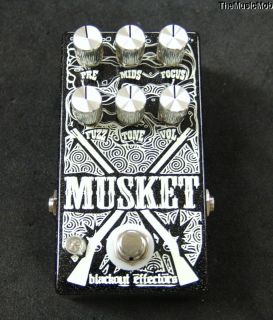 New Blackout Effectors Musket Fuzz Pedal 0$ US w Cable