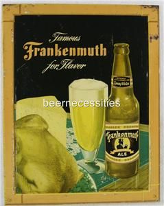 Frankenmuth Old English Ale TOC Beer Brewing Sign Michigan MI Mich