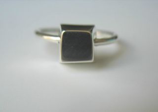 Tiffany Co Frank Gehry Torque Bead Ring Size 4 5