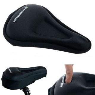  Bicycle Silicone Soft Pad Saddle Silica Gel Cushion Seat Cover