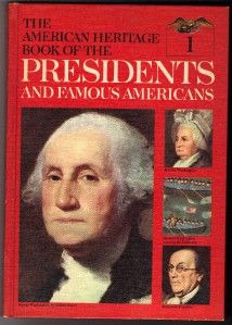 12 Volume Set The American Heritage Book of The Presidents and Famous