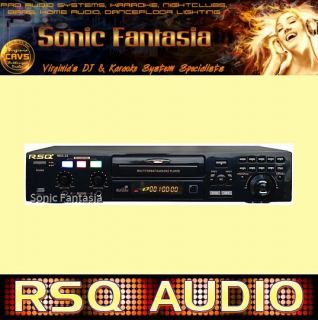 RSQ Audio NEO22 Karaoke Player  G CDG NEO G USB Machine Rip Record