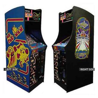MS Pac Man Galaga Class of 1981 Arcade Gaming Cabinet Used