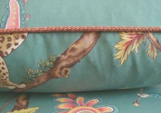 Scalamandre Print Fabric Custom Designer Throw Pillows New 2 Chinois