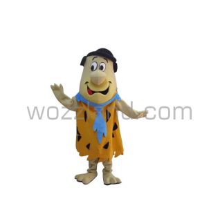 Fred Flinstone Mascot Costume Brand New Free Delivery Within Australia