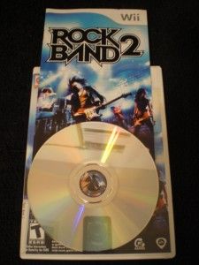  Wii Rockband bundle Guitar, Drum set, Mic, RB1,2+ 