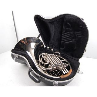  Double French Horn with Hard Case Leather Guard 2 Mouthpieces