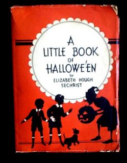 Vintage Little Book of Halloween 1934 Stories Games Fortune Telling
