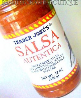 Trader Joes Red Chile Salsa Authentica Sauce 12 Oz