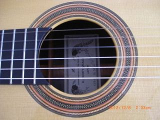 Mint 1994 Kazuo Ichiyanagi Classical Guitar Straight grained Brazilian