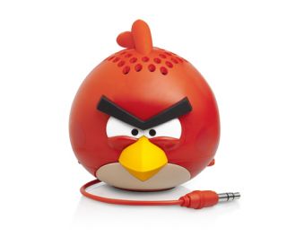 Gear4 Angry Birds Classic Red Bird Mini Speaker New