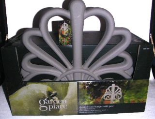 garden place classical hose hanger with post shipping info