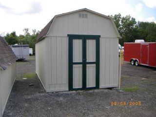 Large Wooden Storage Tool Workshop Shed Garage Outdoor Storage 10x10