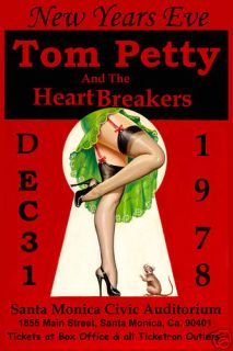 ROCK Tom Petty & Heartbreakers at Santa Monica Civic New Years Eve