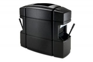 40 Gallon Double Sided Gas Station Outdoor Trash Can