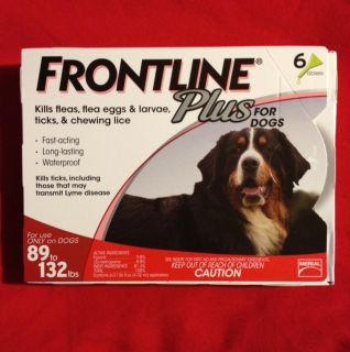 Frontline Plus for Dogs 6 Apps 89 to 132