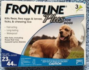 Frontline Plus for Dogs 23 44lbs 3 Months SEALED New