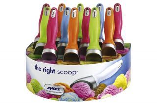 Zyliss The Right Ice Cream Scoop 3 Color Choices Blue Green Berry Pink