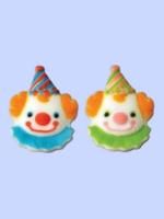 LUCKS Carnival Clown Icing Decorations Cake Decorating Cupcakes