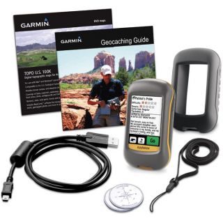 Garmin Dakota 10 GPS Navigator Outdoor Geocaching Topo Bundle 010