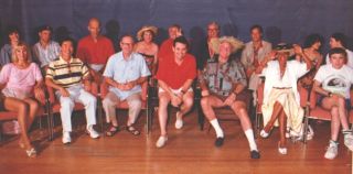 George Takei and Walter Koenig and other cast members on one of my