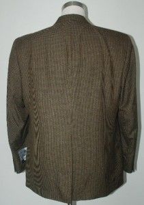  WITH 65% POLYESTER 35% VISCOSE GEOFFREY BEENE SINGLE VENTED SIZE 42S