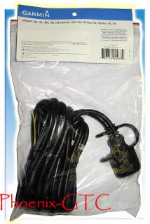 Garmin Fishfinder 240 250 250C 90 Power Data Cable Bare Wires 010