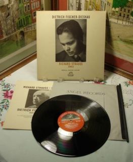 Gerald Moore Richard Strauss Songs Ang 35600 Vinyl 33LP Angel