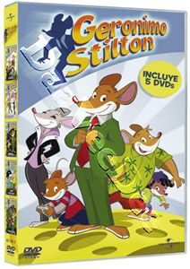 Geronimo Stilton Volumes 1 5 New PAL Series 5 DVD Set